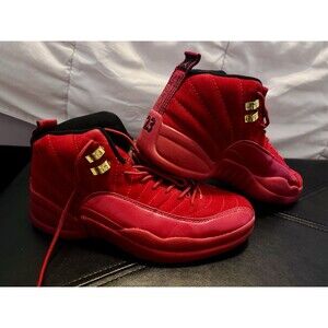 Air Jordan 12 Retro Gym Red/Gold 130690-601 Women’s 7.5 Jordan XII Sneakers RARE